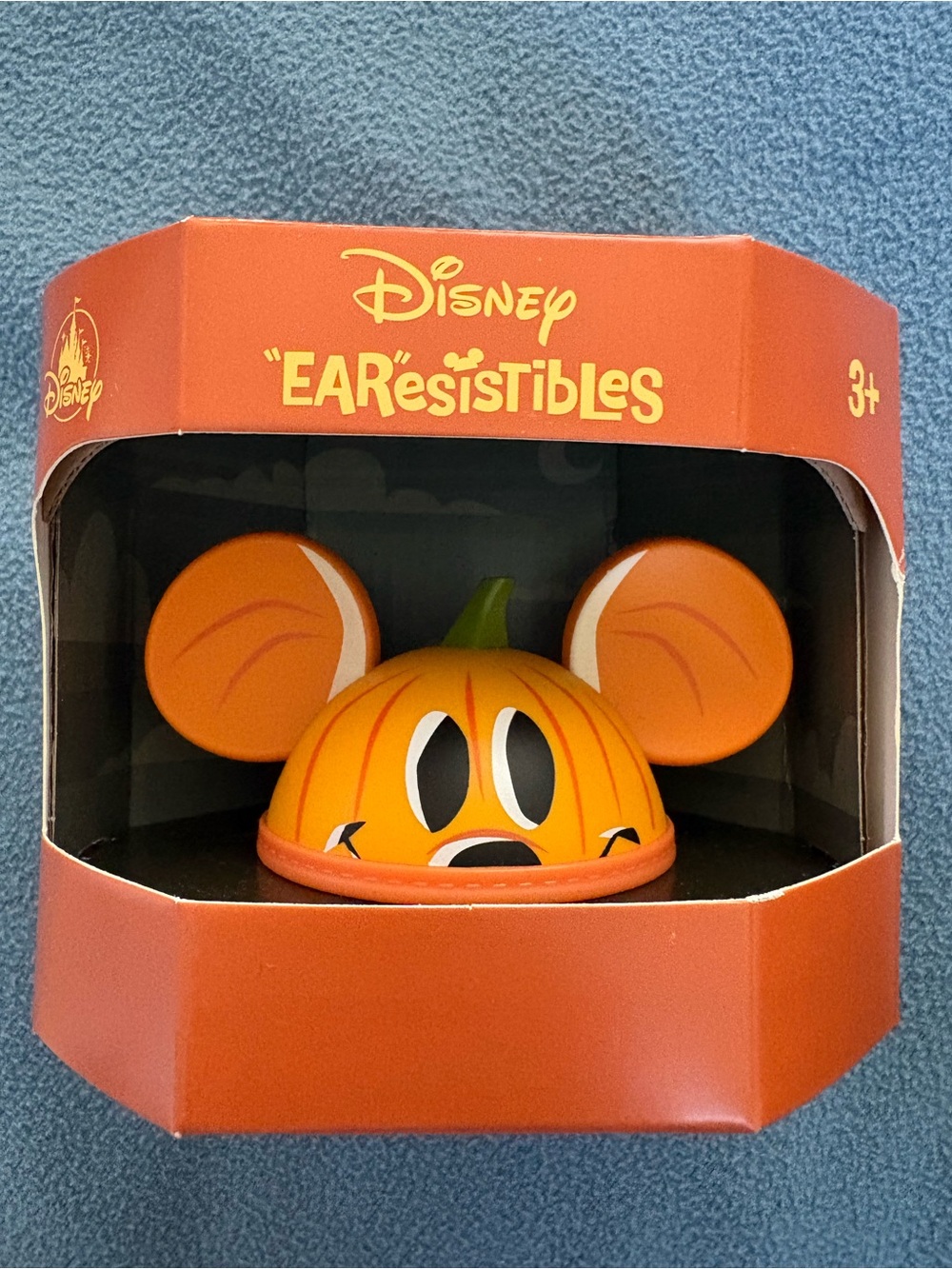 Disney EARresistibles Mickey Mouse Jack-o'-Lantern collectible figure.